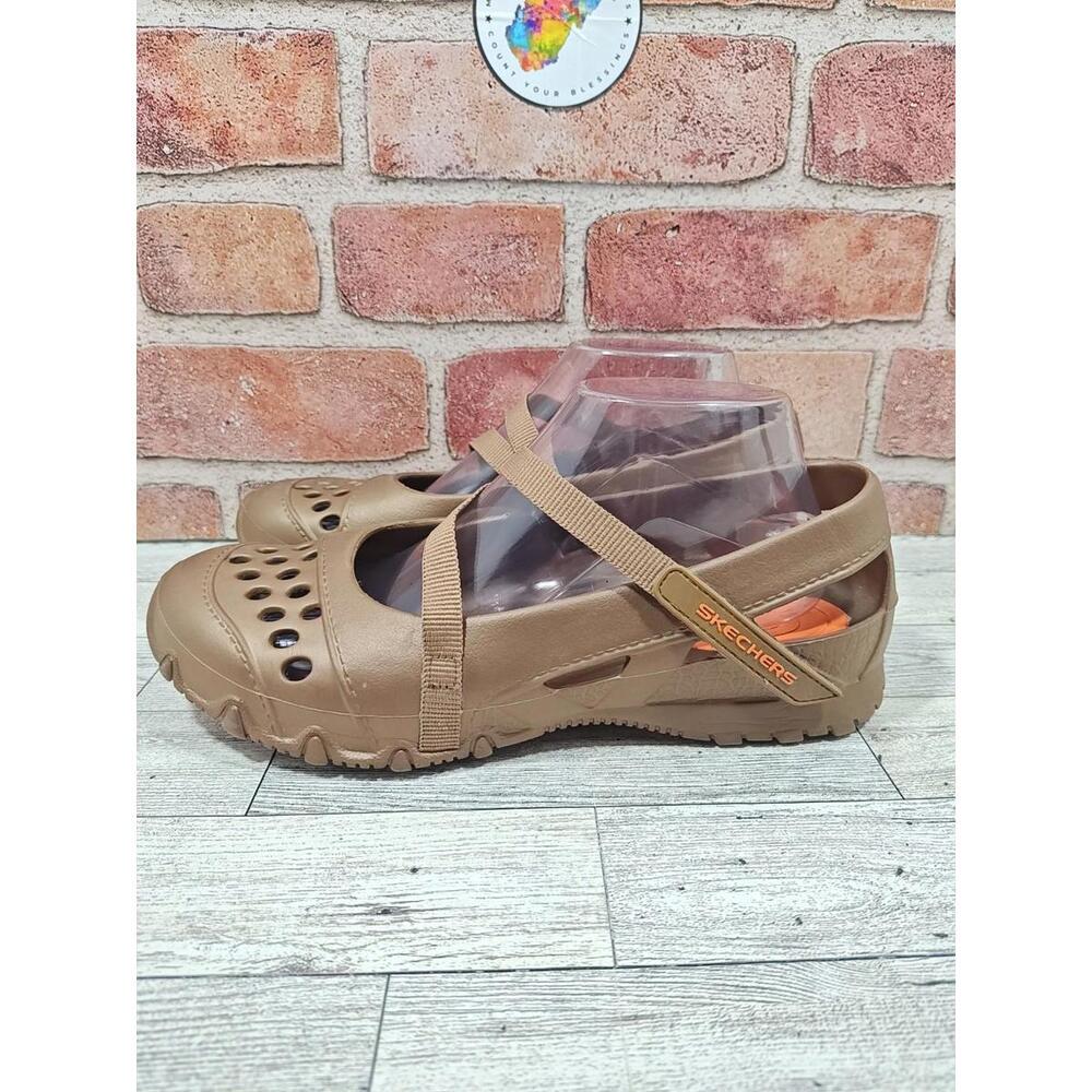 Skechers Cali Gear Foamposite Casual Water Shoes Womens Size 9 Mary Jane Bronze